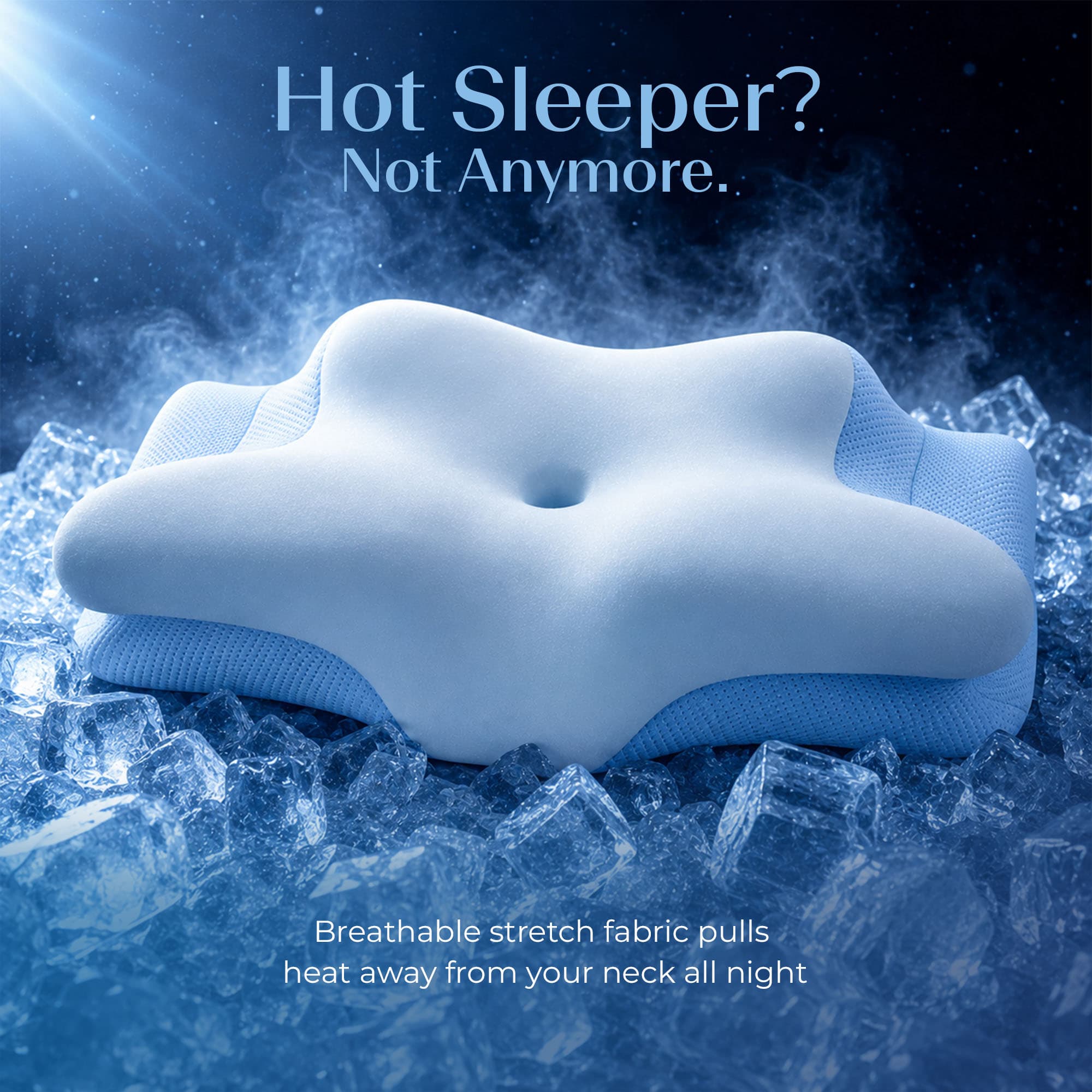 Sky Blue Pillow 6